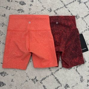 Lululemon Wunder Train Short Bundle 6”, Size 4